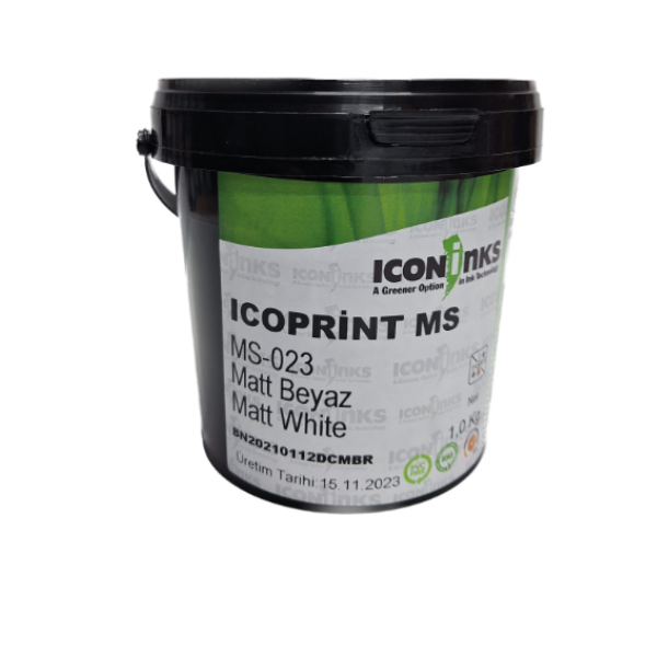 UV SERİGRAFİ MAT BEYAZ MÜREKKEP