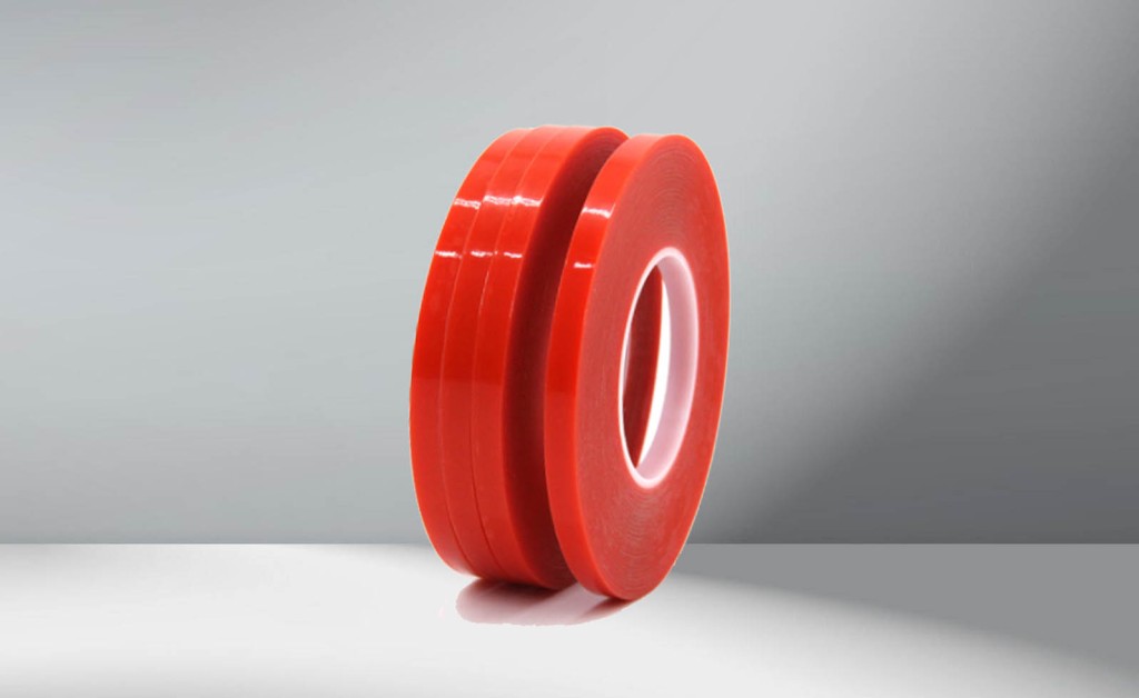 Kırmızı Çift Taraflı Pet Bant