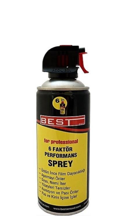 Best 6 Faktör Performans Sprey